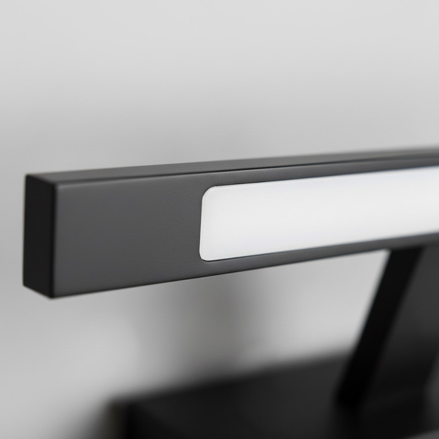 LED φωτιστικό καθρέφτη μπάνιου KLIMT LED/12W/230V 3000/4000/6000K 60 cm IP44 μαύρο