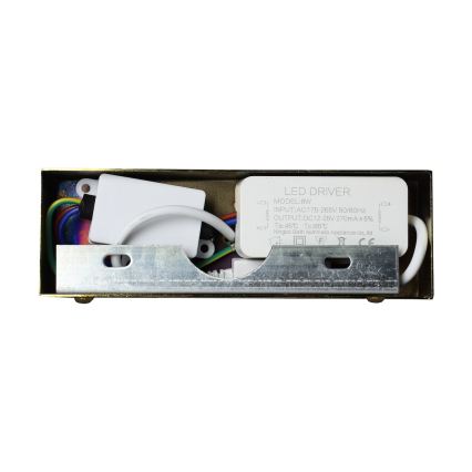 LED φωτιστικό καθρέφτη μπάνιου KLIMT LED/8W/230V 3000/4000/6000K 40 cm IP44 χρυσό