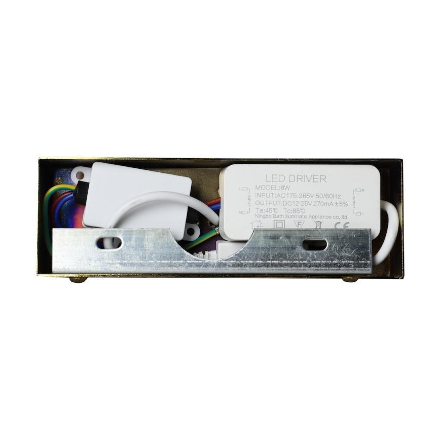 LED φωτιστικό καθρέφτη μπάνιου KLIMT LED/8W/230V 3000/4000/6000K 40 cm IP44 χρυσό