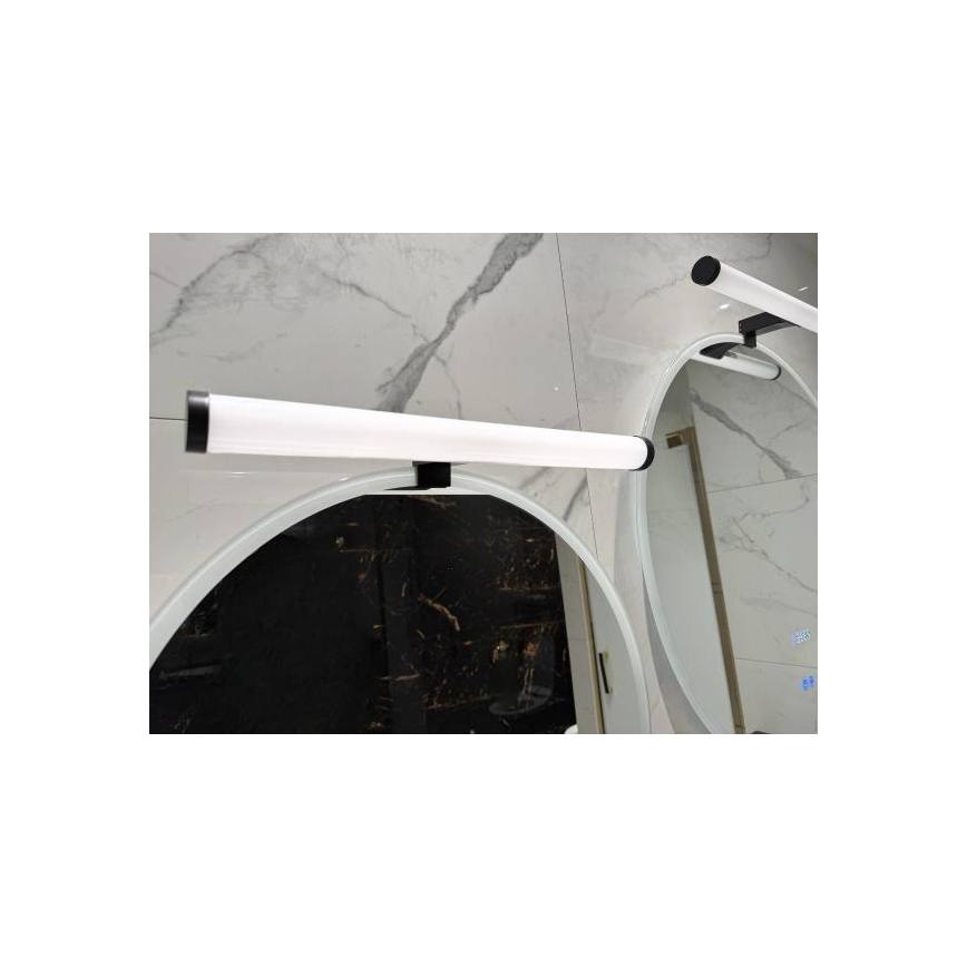 LED φωτισμός καθρέφτη μπάνιου LED/10W/230V 45 cm IP44 μαύρος