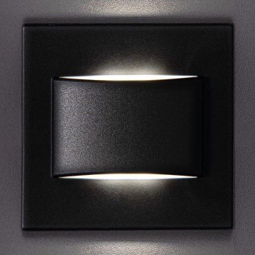 LED Φωτισμός σκάλας ERINUS LED/1,5W/12V 4000K μαύρο