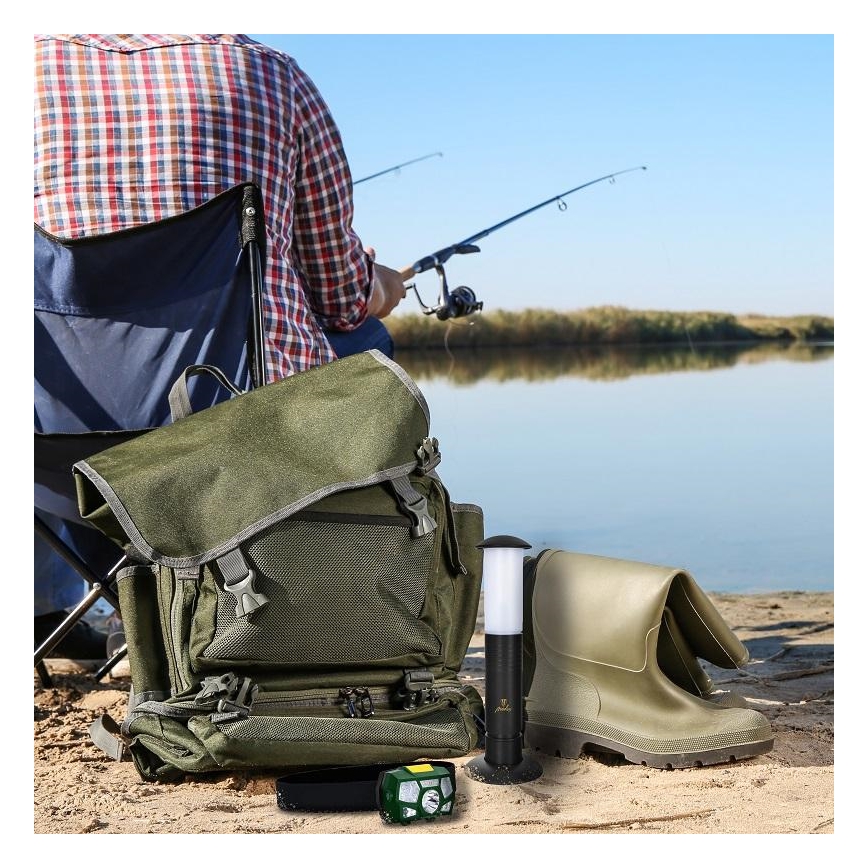 LED Φορητή λάμπα 2xLED/1xD IPX4