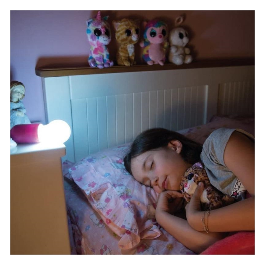 LED Φορητή λάμπα LED/1W/3xAAA μπλε