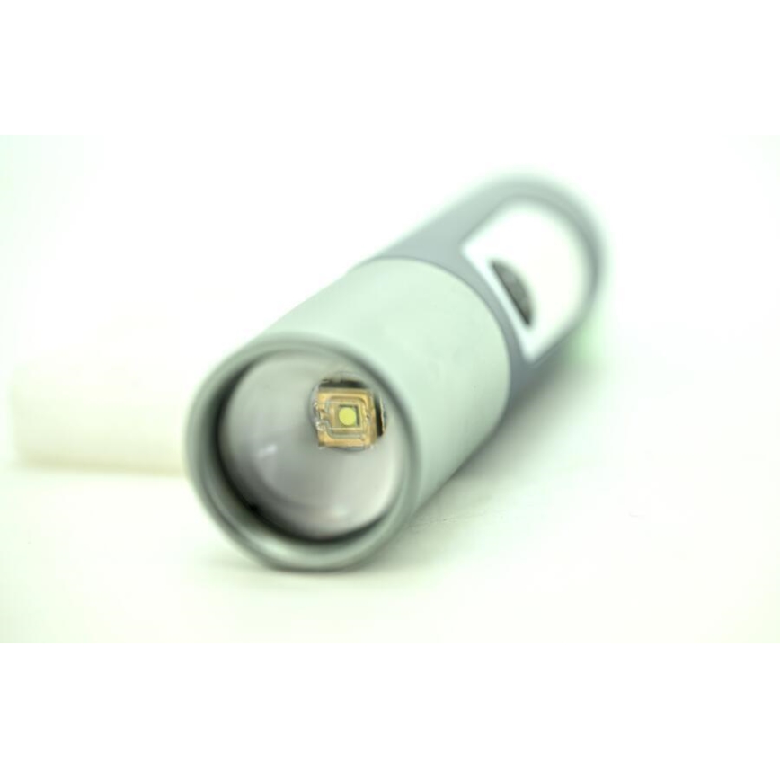 LED Επαναφορτιζόμενος Φακός LED/10W/3,7V 750 lm 10 ώρες 1500 mAh