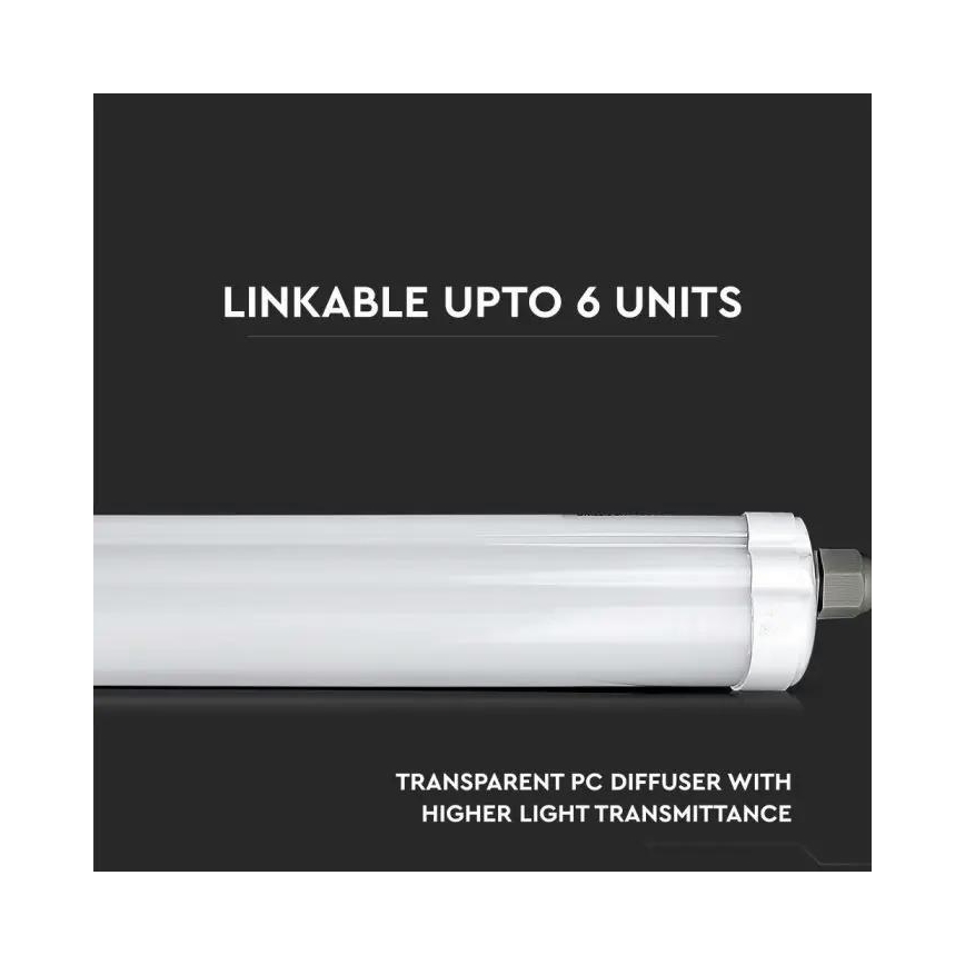 LED Heavy-duty φωτιστικό φθορίου G-SERIES LED/48W/230V 6500K 150cm IP65