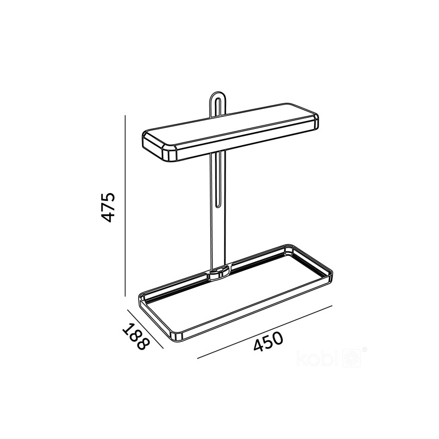 LED Interior lamp για growing plants LED/20W/5V 3500K