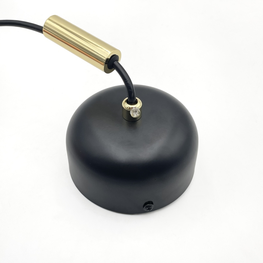 LED κρεμαστό φωτιστικό BONNIE με καλώδιο LED/10W/230V 3000K μαύρο