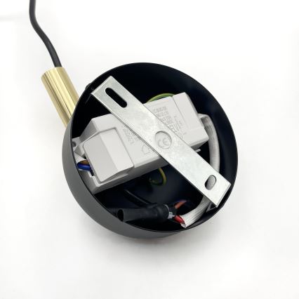 LED κρεμαστό φωτιστικό BONNIE με καλώδιο LED/10W/230V 3000K μαύρο