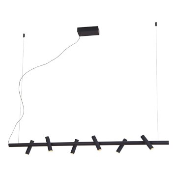 LED κρεμαστό φωτιστικό CLIO LED/29W/230V μαύρο