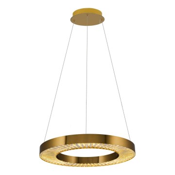 LED κρεμαστό φωτιστικό σε καλώδιο JESI LED/35W/230V 3000K Ø 60 cm μπρονζέ