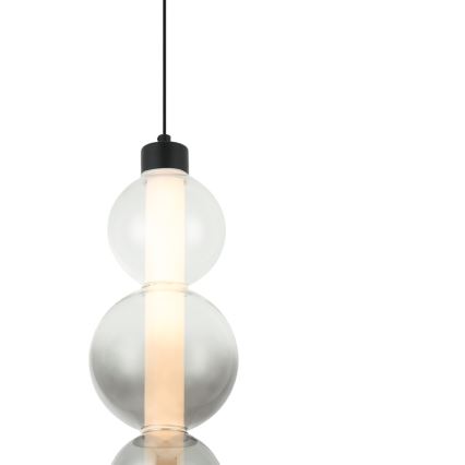 LED κρεμαστό φωτιστικό σε καλώδιο LUMMI LED/19W/230V μαύρο/καπνιστό