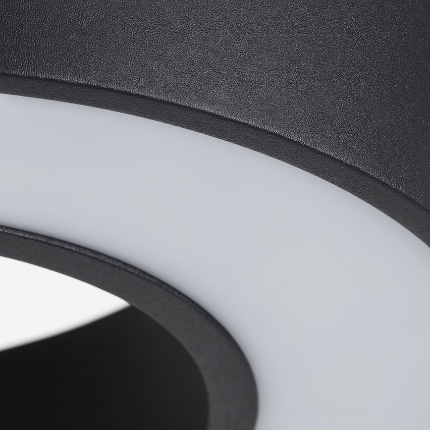 LED κρεμαστό φωτιστικό σε καλώδιο UNION LED/40W/230V 3000/4000/6500K διάμ. 40 εκ. μαύρο