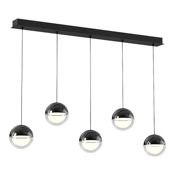 LED κρεμαστό φωτιστικό σε καλώδιο ZIREA LED/30W/230V μαύρο