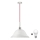 LED κρεμαστό φωτιστικό με καλώδιο 1xE27/60W/230V λευκό/κόκκινο