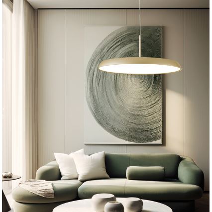 LED κρεμαστό φωτιστικό με καλώδιο ART LED/41W/230V χρυσό