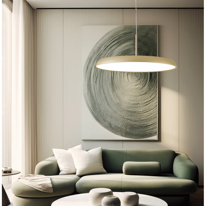 LED κρεμαστό φωτιστικό με καλώδιο ART LED/41W/230V χρυσό