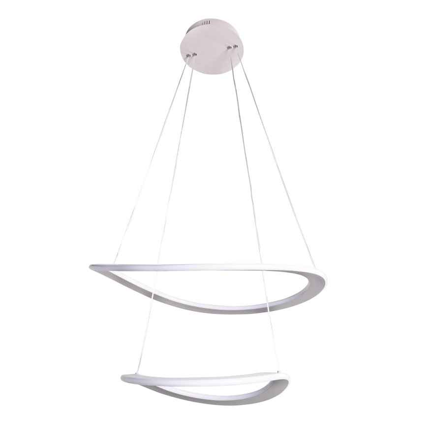 LED κρεμαστό φωτιστικό με καλώδιο CASHMERE LED/75W/230V Ø 59,5 εκ., μπεζ