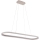LED κρεμαστό φωτιστικό με καλώδιο CASHMERE LED/80W/230V 30x100 cm λευκό