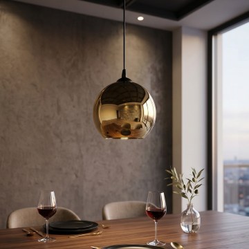 LED κρεμαστό φωτιστικό με καλώδιο CUBUS 1xE27/15W/230V