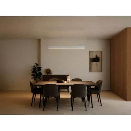 LED κρεμαστό φωτιστικό με καλώδιο LED/55W/230V 3000/4000/6500K 120 cm λευκό