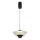 LED κρεμαστό φωτιστικό με καλώδιο MANLEY LED/5W/230V μαύρο/λευκό