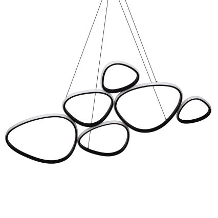 LED κρεμαστό φωτιστικό με καλώδιο PETRA LED/58W/230V 4000K μαύρο