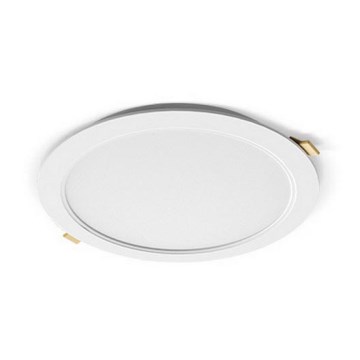 LED Κρεμαστό φωτιστικό οροφής - Πλαφονιέρα ATUEL LED/18W/230V 4000K d. 17 cm IP54