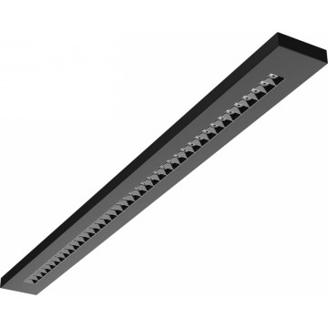 LED Κρεμαστό φωτιστικό/οροφής PLANK LED/20/30/40W/230V 2700/4000/6000K CRI 90 μαύρο