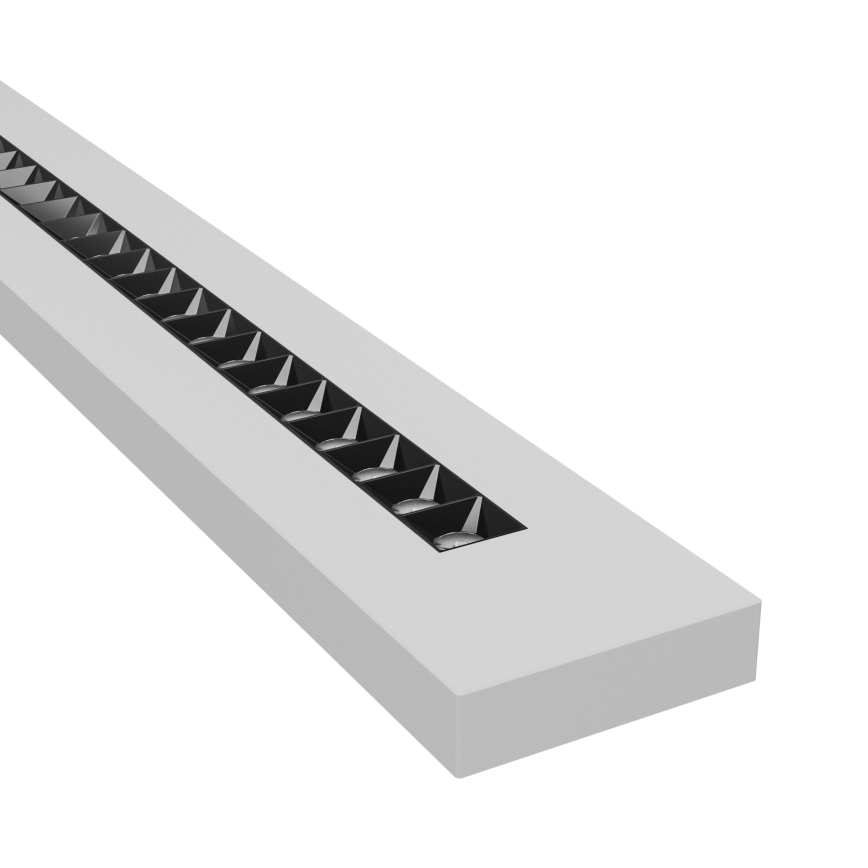 LED Κρεμαστό φωτιστικό/οροφής PLANK LED/20/30/40W/230V 2700/4000/6000K CRI 90 λευκό