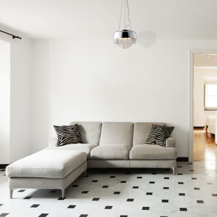 LED Κρεμαστό πολύφωτο LUNA 1xE14/40W/230V