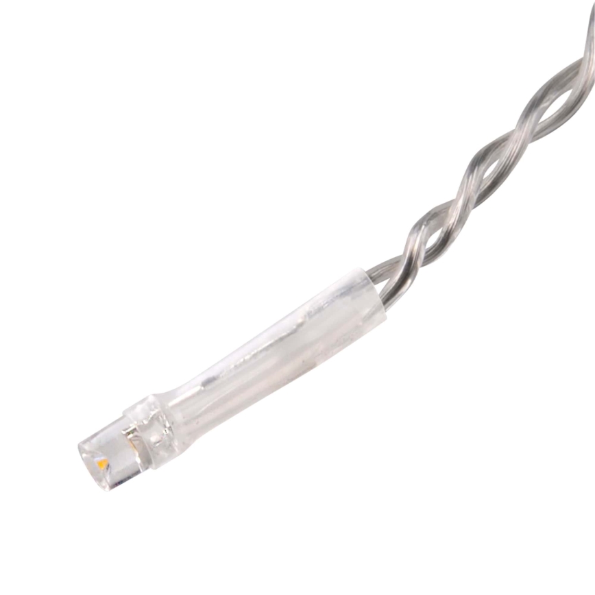 LED κουρτίνα ESTELLA 47xLED/8 λειτουργίες, 3,5 m, ζεστό λευκό