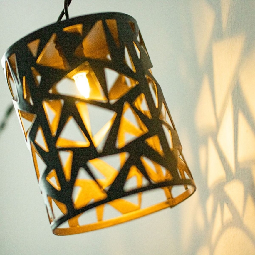 LED Ηλιακή Γιρλάντα 10xE12/3,65m 600 mAh IP44 ζεστό λευκό