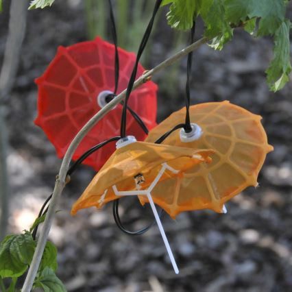 Ηλιακή αλυσίδα LED 10xLED/1,2V 300 mAh 3,8 m IP44 ομπρέλες