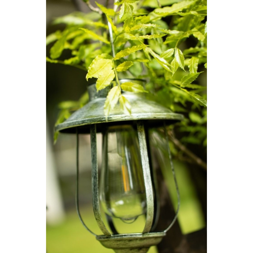 LED Ηλιακή λάμπα MOLLY 1xE27/1,2V IP44