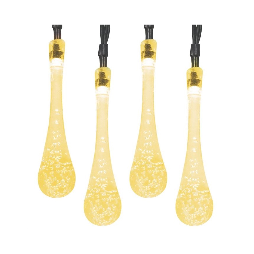 LED ηλιακή γιρλάντα με αισθητήρα λυκόφωτος 20xLED/0,72W/1,2V 600 mAh 4,7m IP44