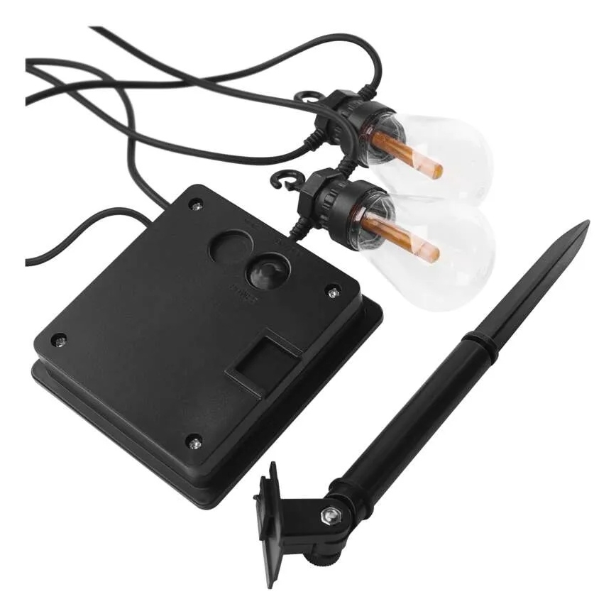 LED ηλιακή διακοσμητική γιρλάντα 10xLED/0,6W/1,2V 4,5m IP44 800 mAh