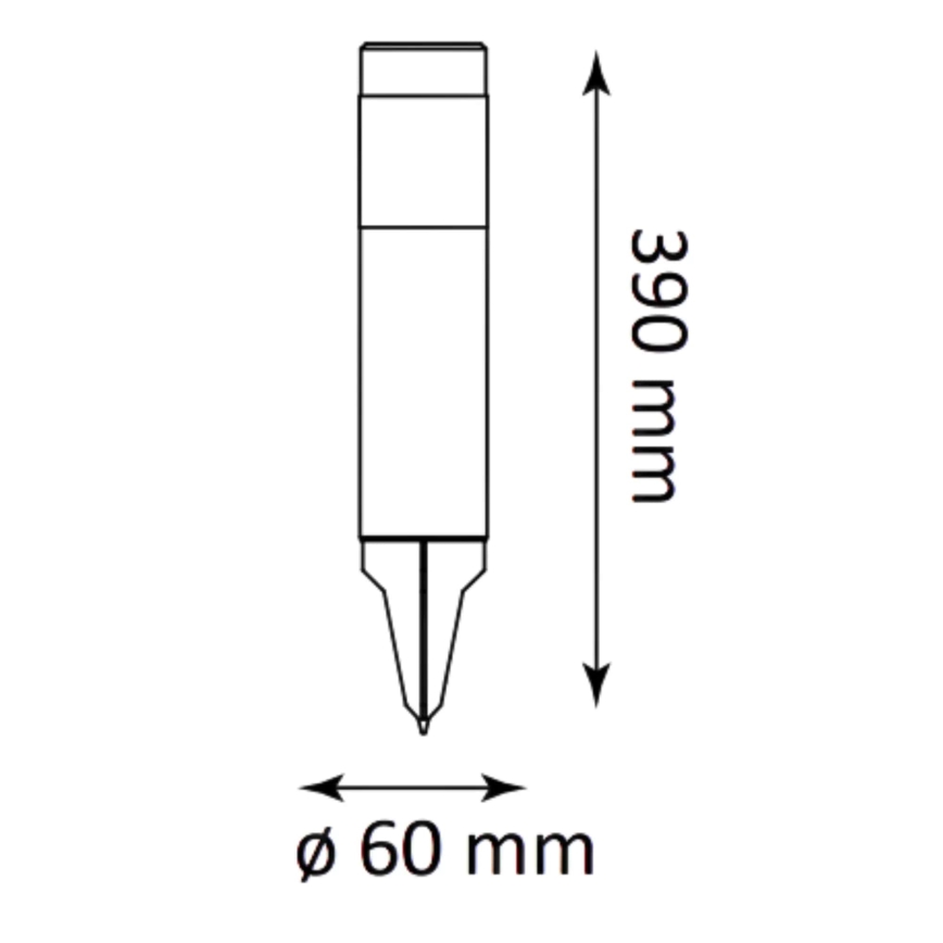 Ηλιακός LED Φωτισμός BART LED/1,2V 150 mAh IP44