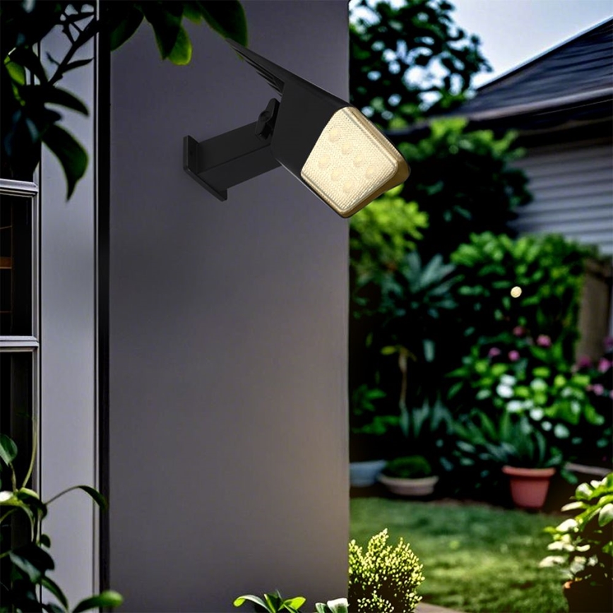 LED Ηλιακό φωτιστικό 2-σε-1 LED/1,3W/3,7V 3000/4000/6400K IP65 1200 mAh