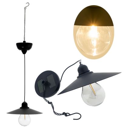 LED Ηλιακό φωτιστικό με καλώδιο DINA 1,2V 200 mAh IP44