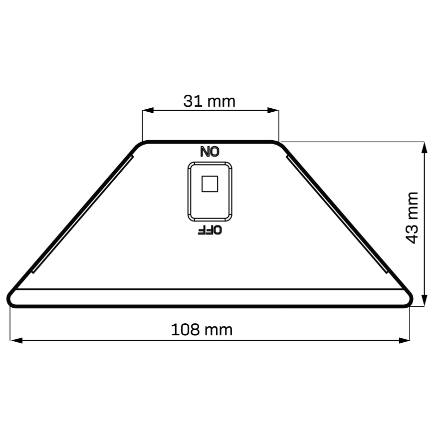 LED Ηλιακό φωτιστικό ELI LED/4,5W/3,7V 500 mAh IP44 μαύρο