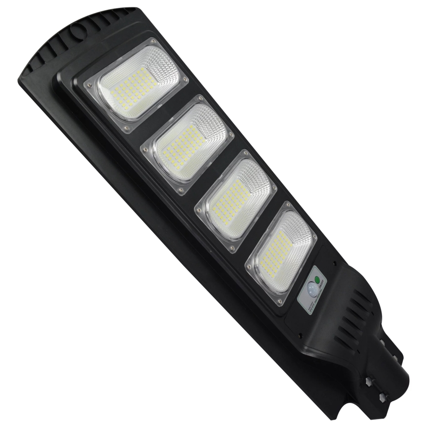 LED Ηλιακό φωτιστικό κήπου με αισθητήρα STREET LED/15W/3,2V 15000 mAh IP65 + τηλεχειριστήριο