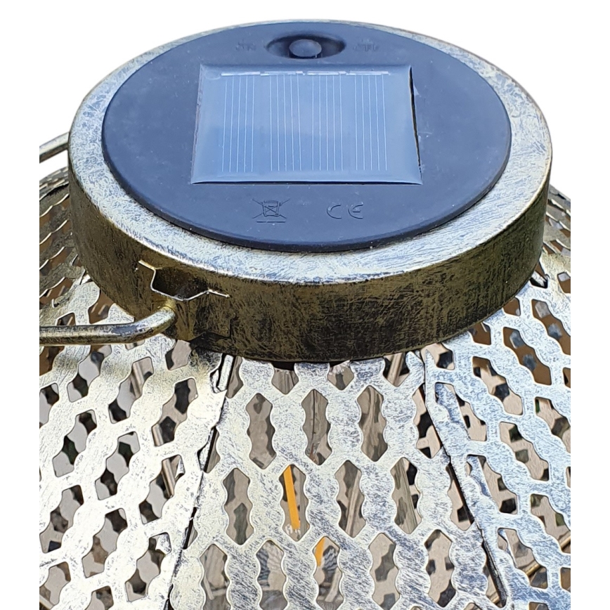 LED Ηλιακό φωτιστικό LAURA 1xE27/1,2V 300 mAh IP44