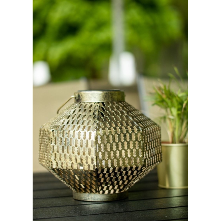 LED Ηλιακό φωτιστικό LAURA 1xE27/1,2V 300 mAh IP44