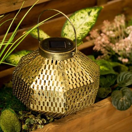 LED Ηλιακό φωτιστικό LAURA 1xE27/1,2V 300 mAh IP44