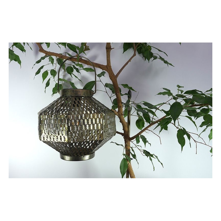 LED Ηλιακό φωτιστικό LAURA 1xE27/1,2V 300 mAh IP44