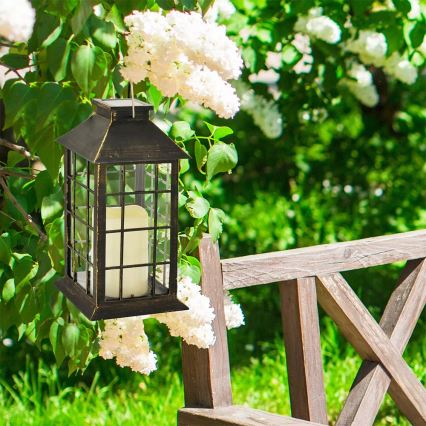 LED Ηλιακό Φωτιστικό LED/1,2V 200 mAh IP44 πατίνα