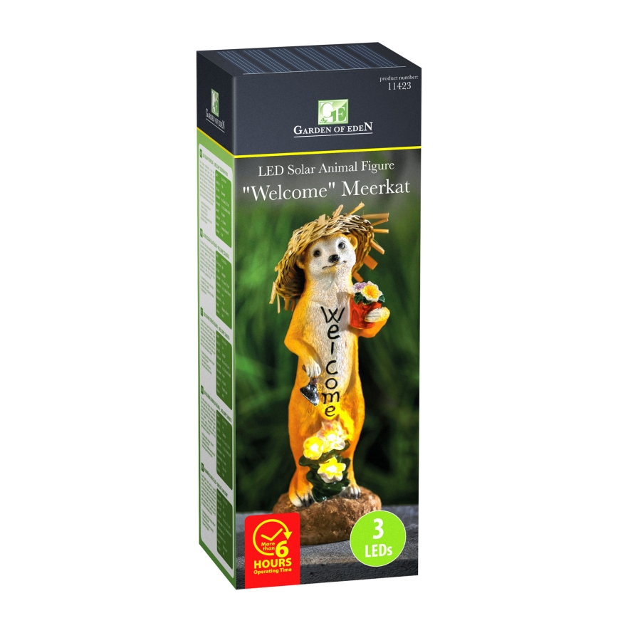 LED ηλιακό φωτιστικό LED/1,2V 300 mAh IP44 surikata