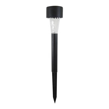 LED Ηλιακό φωτιστικό LED/1,2V IP44 μαύρο