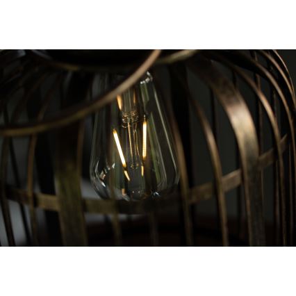 LED Ηλιακό φωτιστικό LORETA 1xE27/1,2V 600 mAh IP44