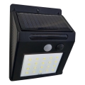 LED ηλιακό φωτιστικό τοίχου με αισθητήρα LED/3W/3,7V 1200 mAh IP44